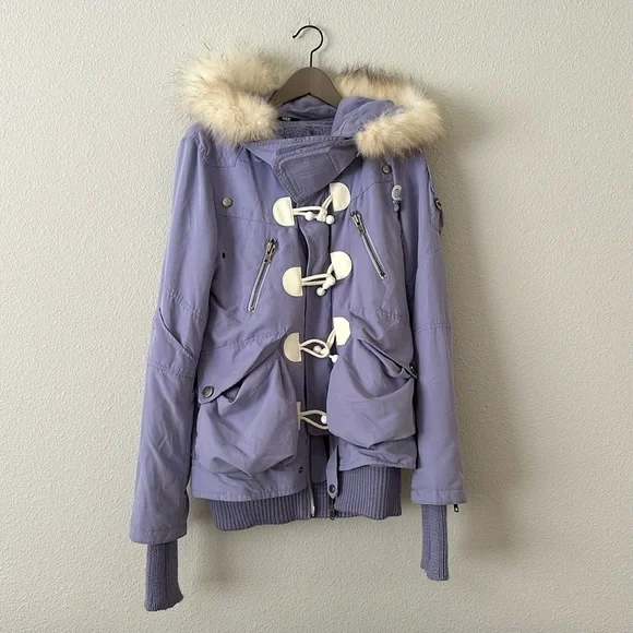 SLY | Jackets & Coats | Sly N3b Coat Jacket Size 2 Medium Purple 